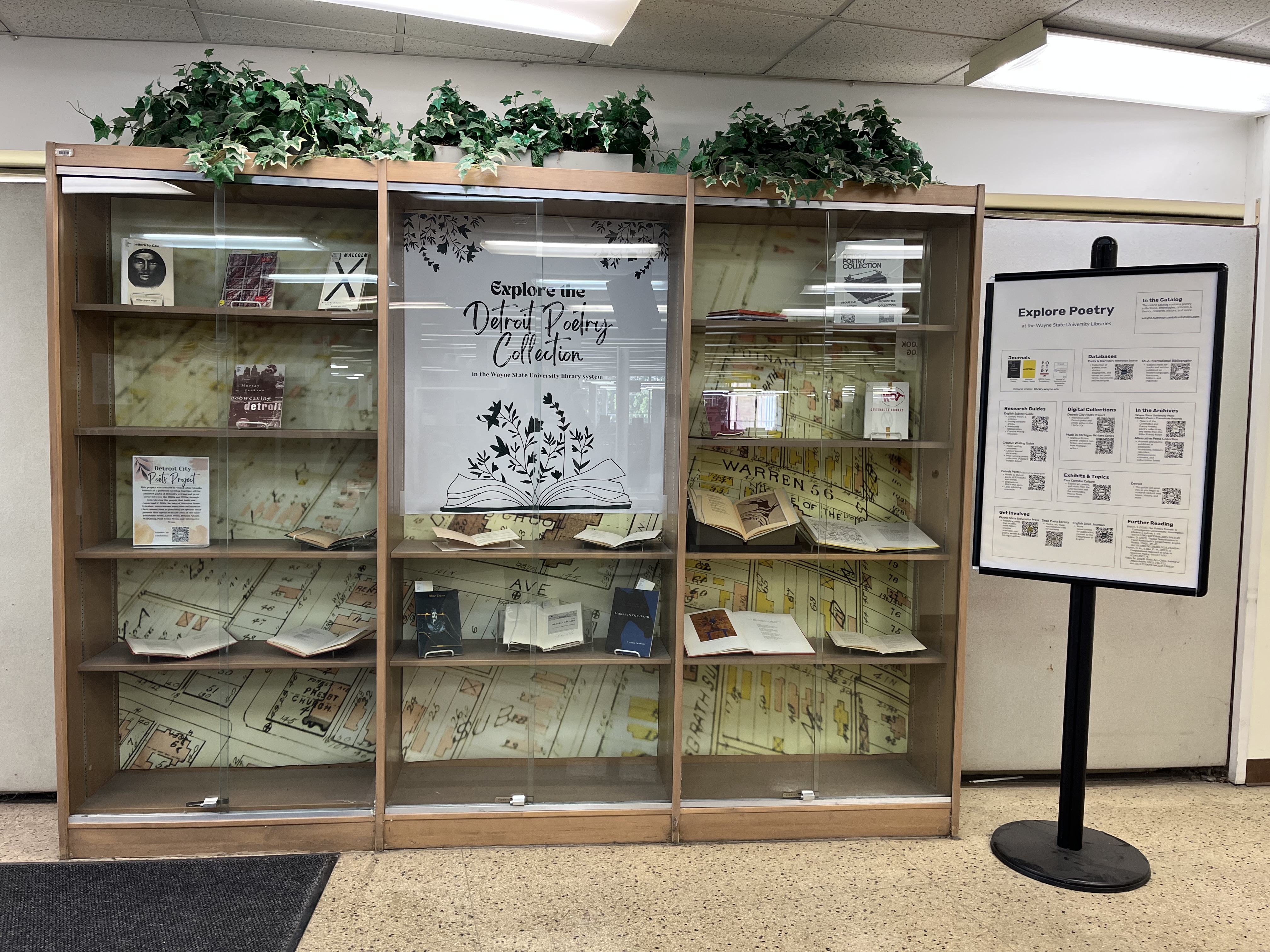 Poetry display